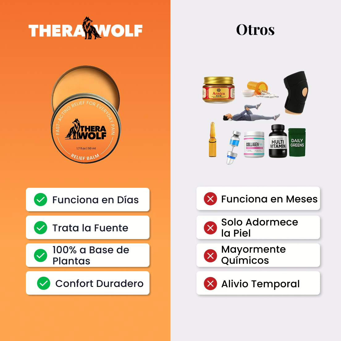 Alivio natural que le permite volver a sentirse como antes